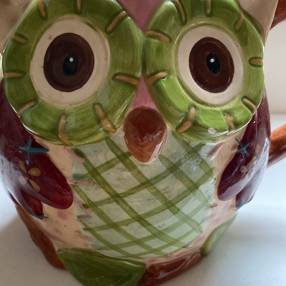 Pier 1 Ollie the Owl teapot and coffee mug. - Picture 2 of 15